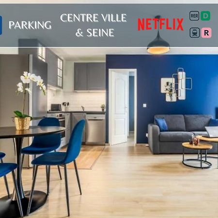 Appartement L'Ilot Bleu Paradis 믈룅 외부 사진