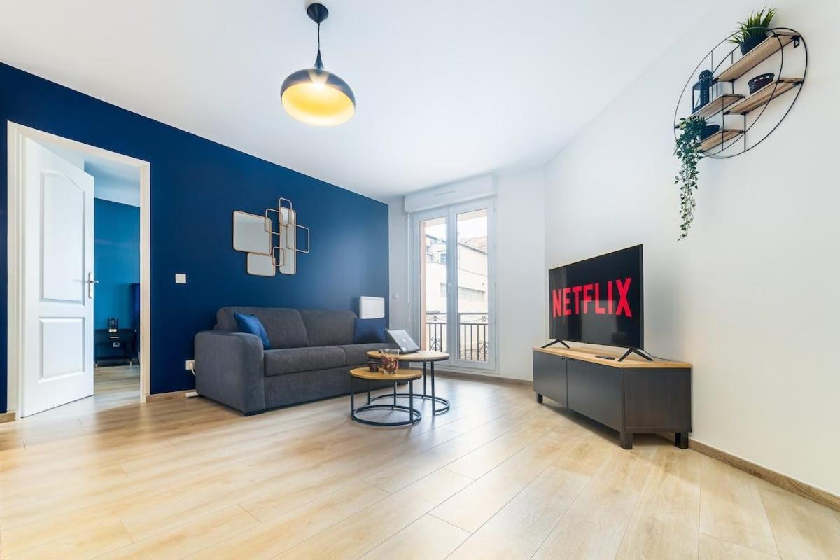 Appartement L'Ilot Bleu Paradis 믈룅 외부 사진